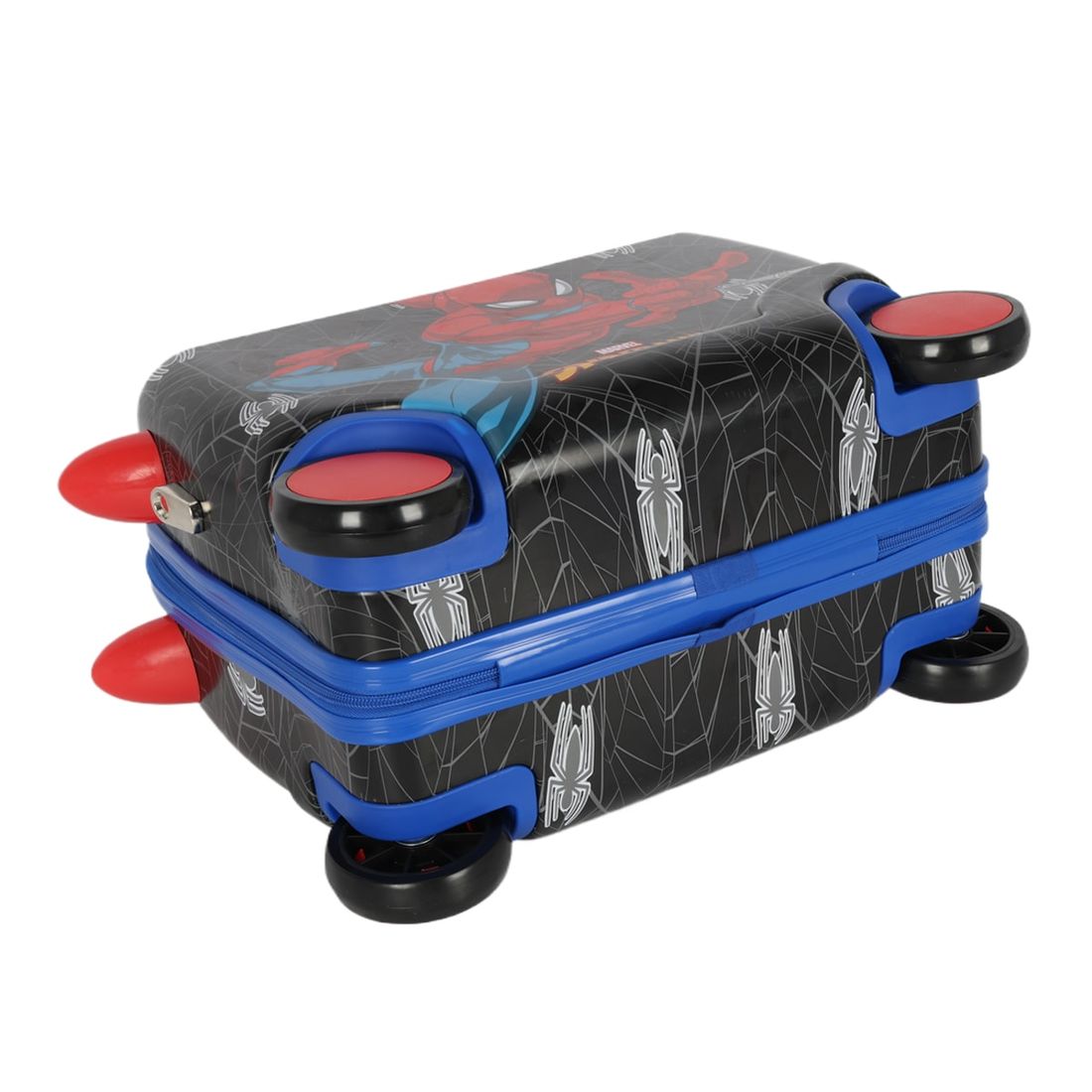 Mala de Viagem Infantil de Bordo em PC Homem-Aranha Preto