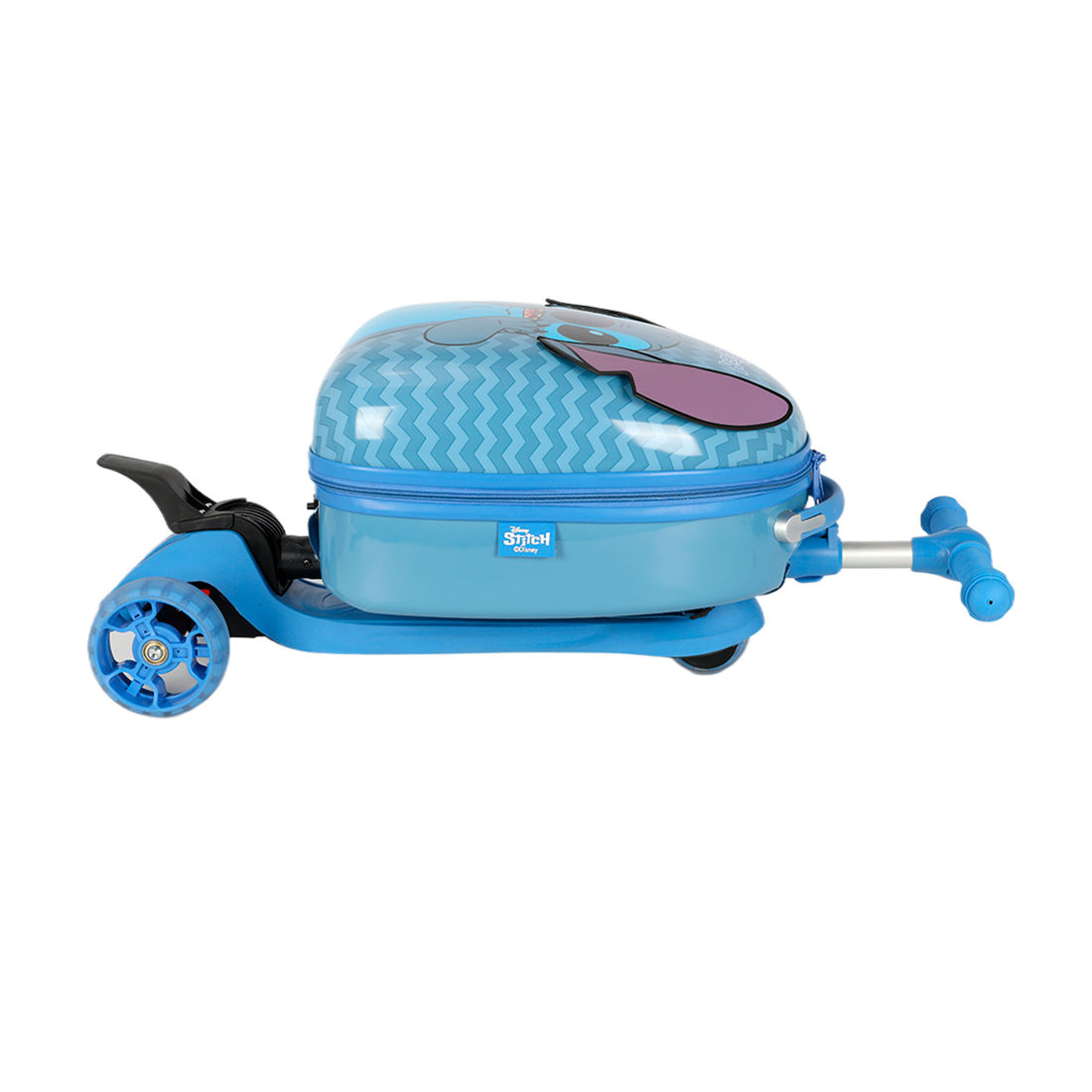 Mala de Viagem Infantil com Patinete em Policarbonato Stitch Surprise Mala de Viagem Infantil com Patinete em Policarbonato Stitch Surprise