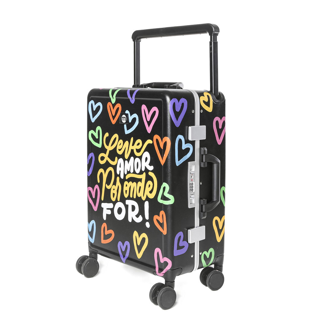 Mala de Viagem Pequena de Bordo 10 kg em Policarbonato Dinamarca Leve Amor Mala de Viagem Pequena de Bordo 10 kg em Policarbonato Dinamarca Leve Amor