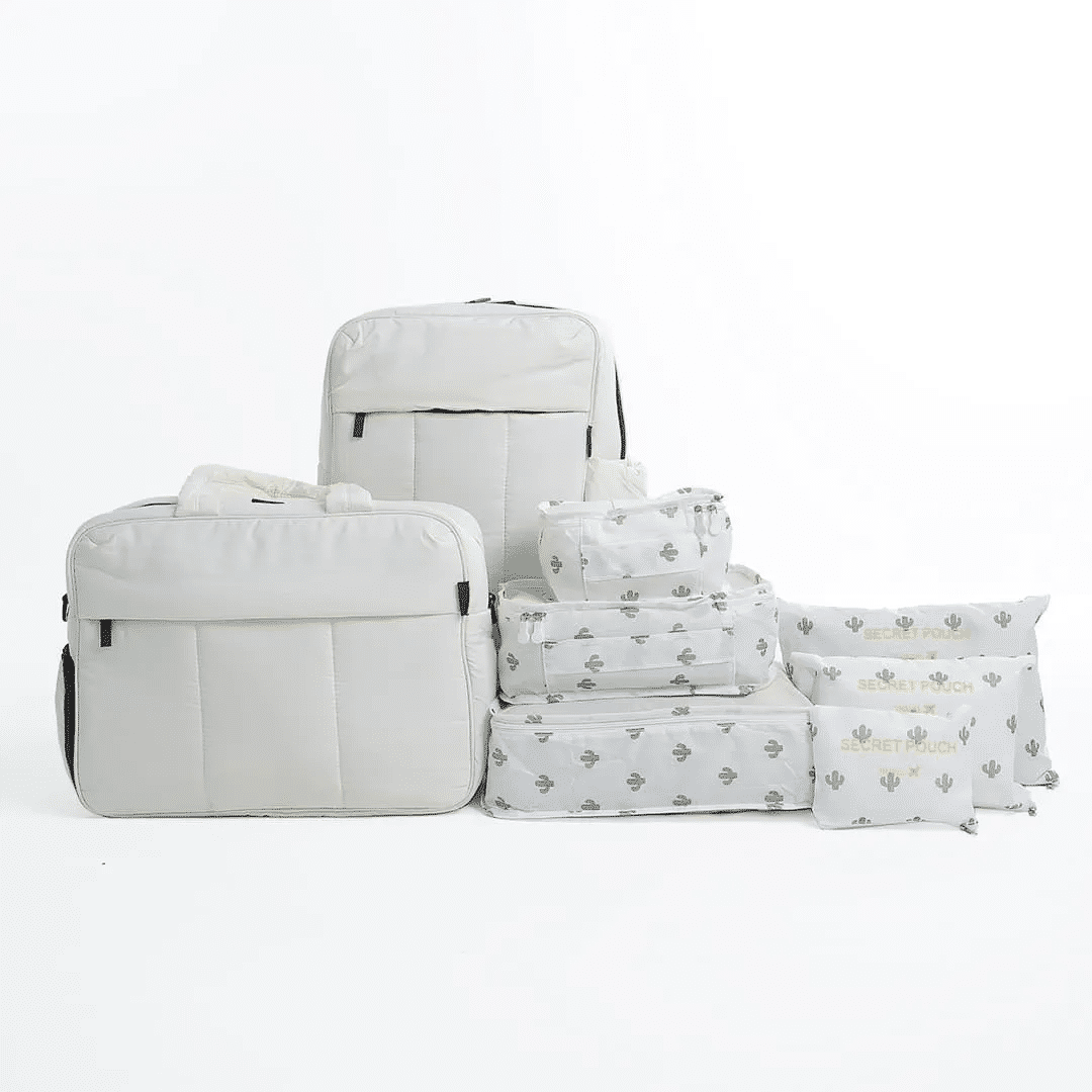 Bolsa e Mochila Confort Bag Multifuncional Maloa e Organizador Cactos