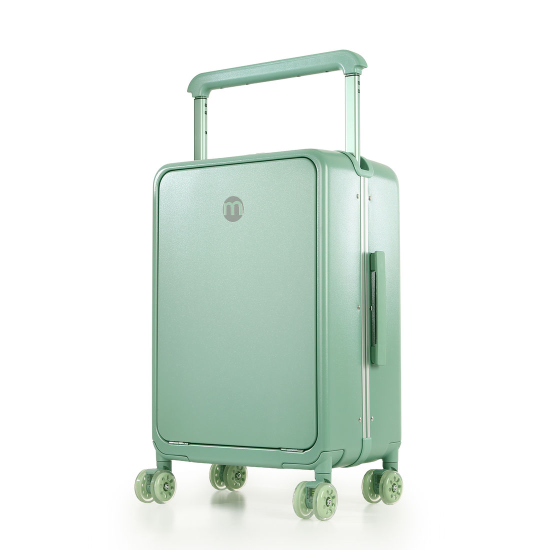 Mala de Viagem Pequena de Bordo 10 kg Policarbonato Chicago Maloa Verde Mala de Viagem Pequena de Bordo 10 kg Policarbonato Chicago Maloa Verde