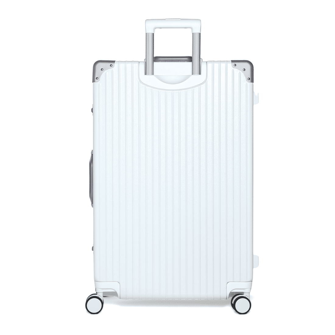 Compre Kit de Malas de Viagem Toronto Branca Media 23kg, Grande 32kg e Frasqueira e GANHE 2 Capas Transparentes Cinza