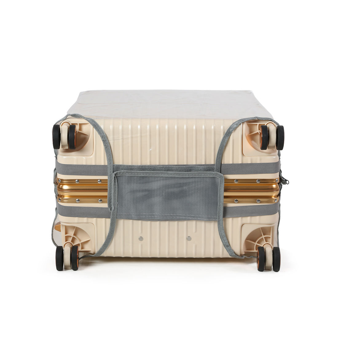 Compre Mala de Viagem Toronto Grande 32kg Bege e Ganhe 1 Capa Transparente