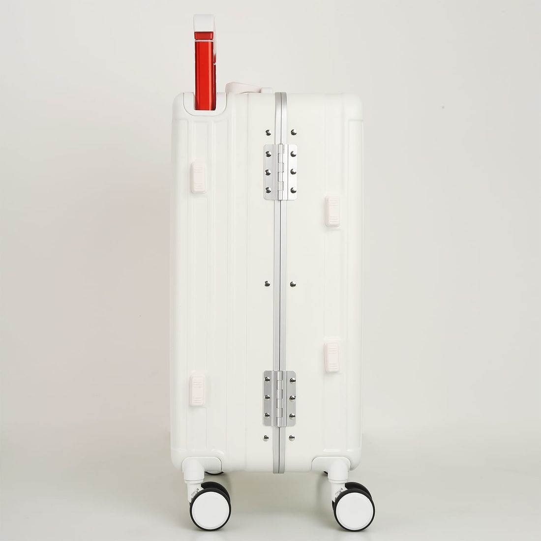 Mala de Viagem Pequena de Bordo 10 kg Policarbonato Islândia Maloa Branco