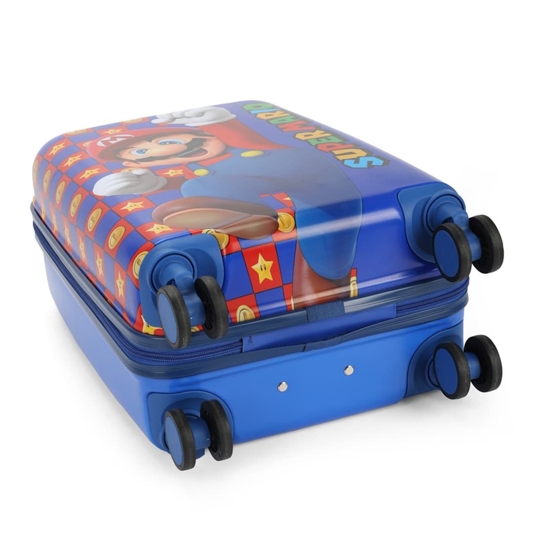 Mala de Viagem Pequena de Bordo 10kg Infantil Super Mario Mala de Viagem Pequena de Bordo 10kg Infantil Super Mario