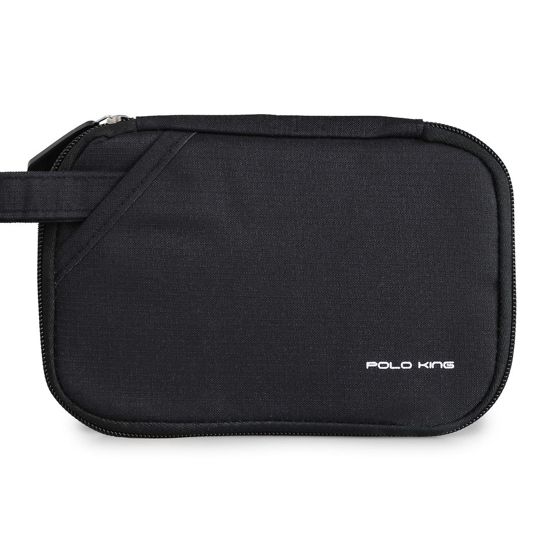 Porta Passaporte e Documentos em Poliéster Preto