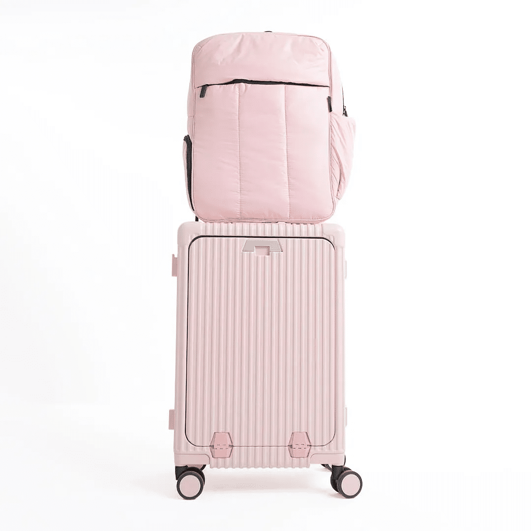 Kit de Mala Pequena Bordo 10kg Suecia e Mochila Confort Bag