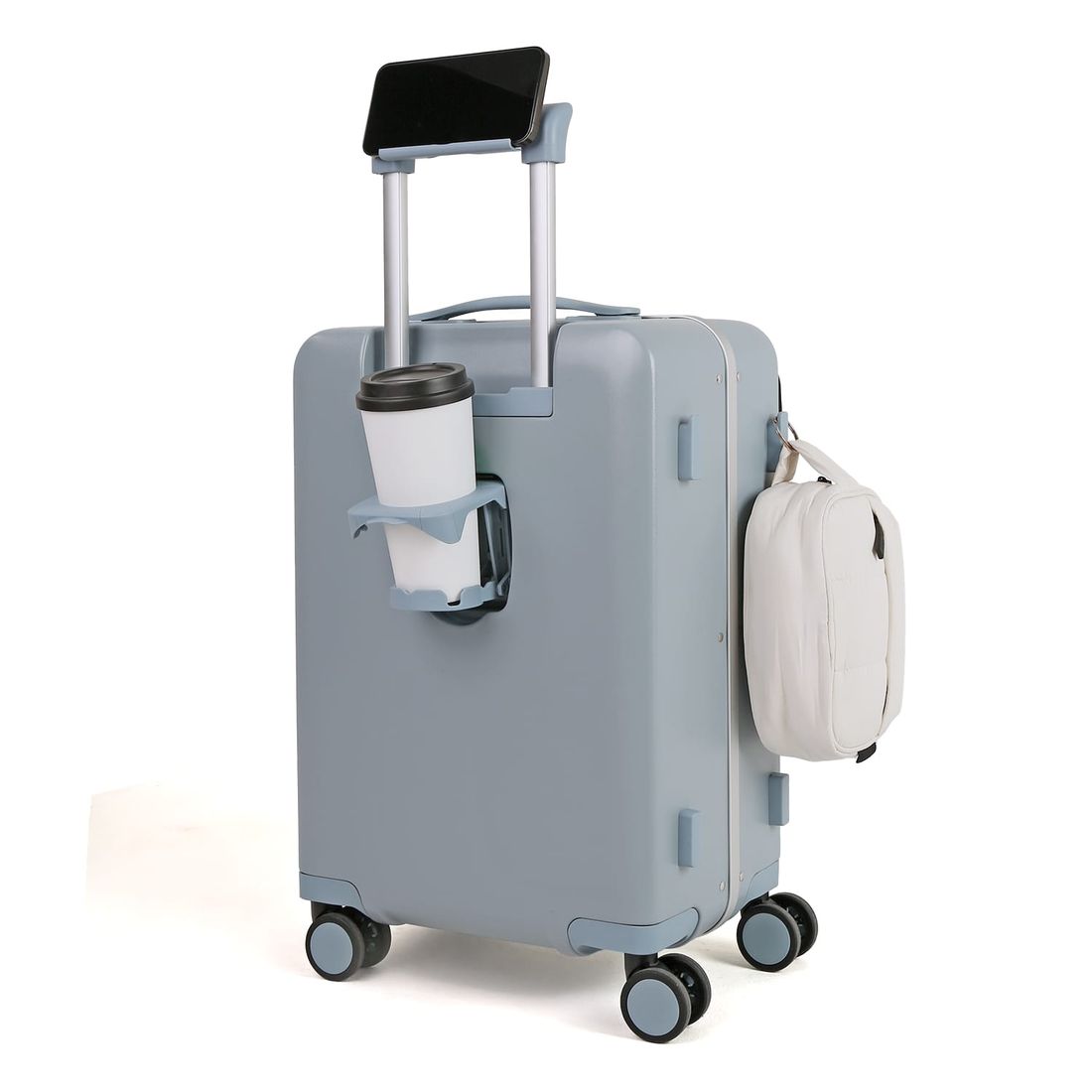 Mala de Viagem Pequena de Bordo 10 kg em Policarbonato Bélgica Maloa Azul Mala de Viagem Pequena de Bordo 10 kg em Policarbonato Bélgica Maloa Azul
