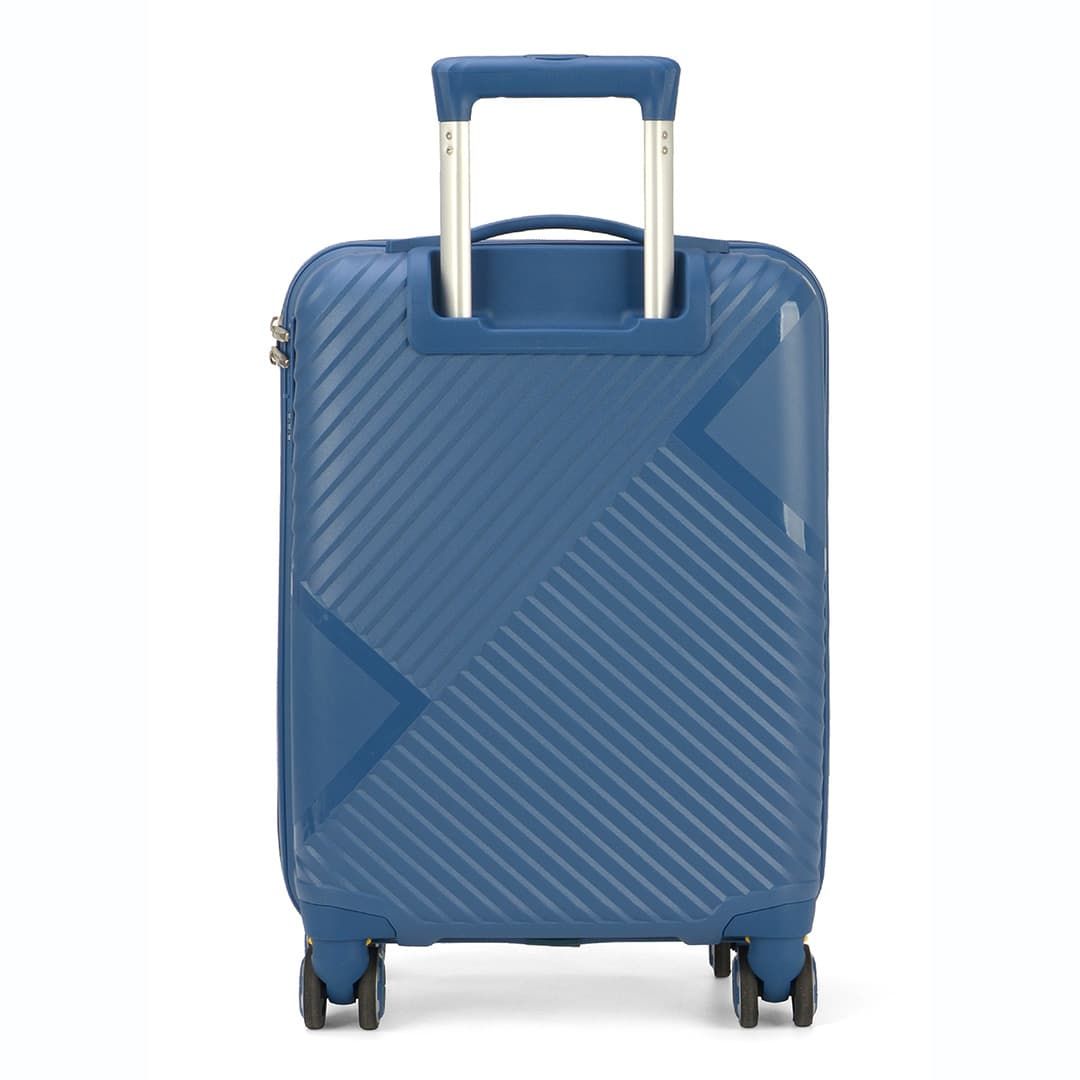 Mala de Viagem Grande 28 Chamonix Azul em polipropileno e com expansor