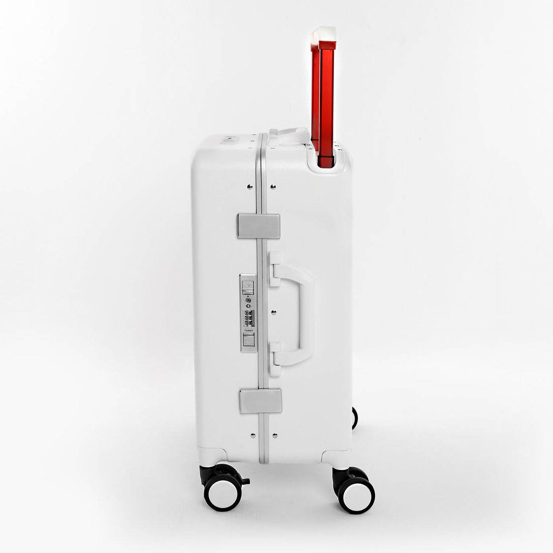 Mala de Viagem Pequena de Bordo 10 kg em Policarbonato Berlim Maloa Branco