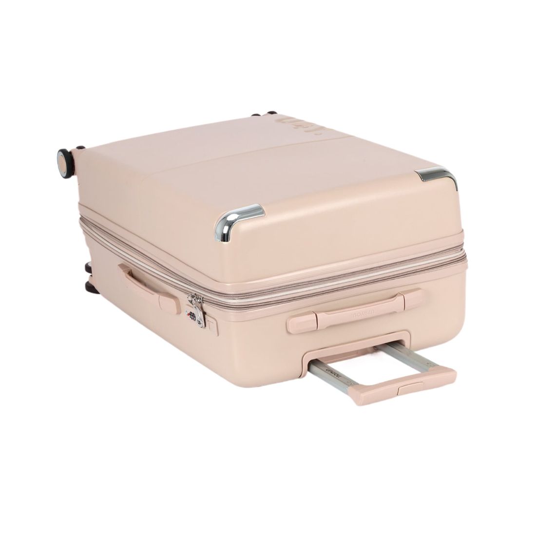 Mala de Viagem Pequena de Bordo 10kg com Expansor Katerini Bege