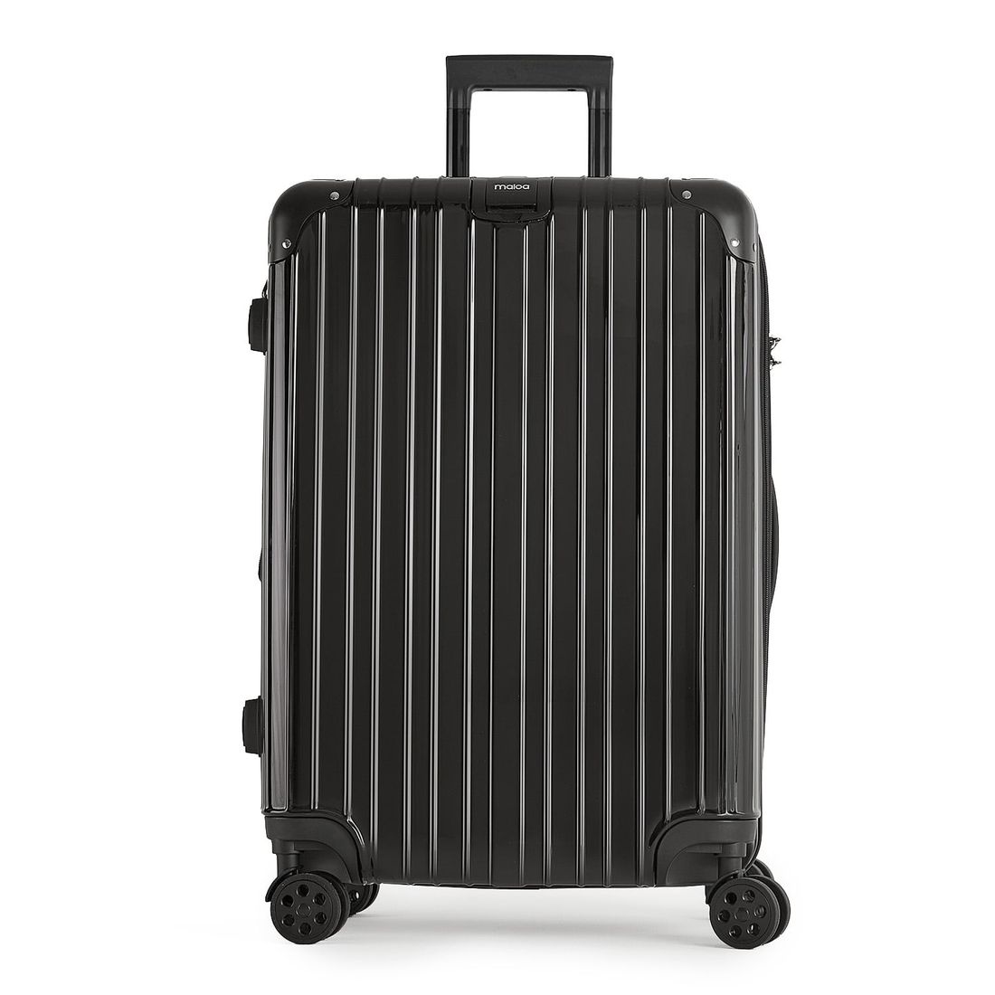 Kit Mala de Viagem Pequena de Bordo 10kg Brasil Preto e Mala Brasil Grande 32kg Preto Kit Mala de Viagem Pequena de Bordo 10kg Brasil Preto e Mala Brasil Grande 32kg Preto