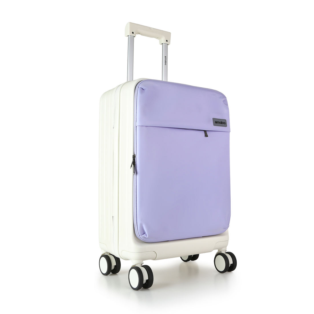 Mala de Viagem Pequena de Bordo 10 kg Policarbonato Cuba Maloa Lilás