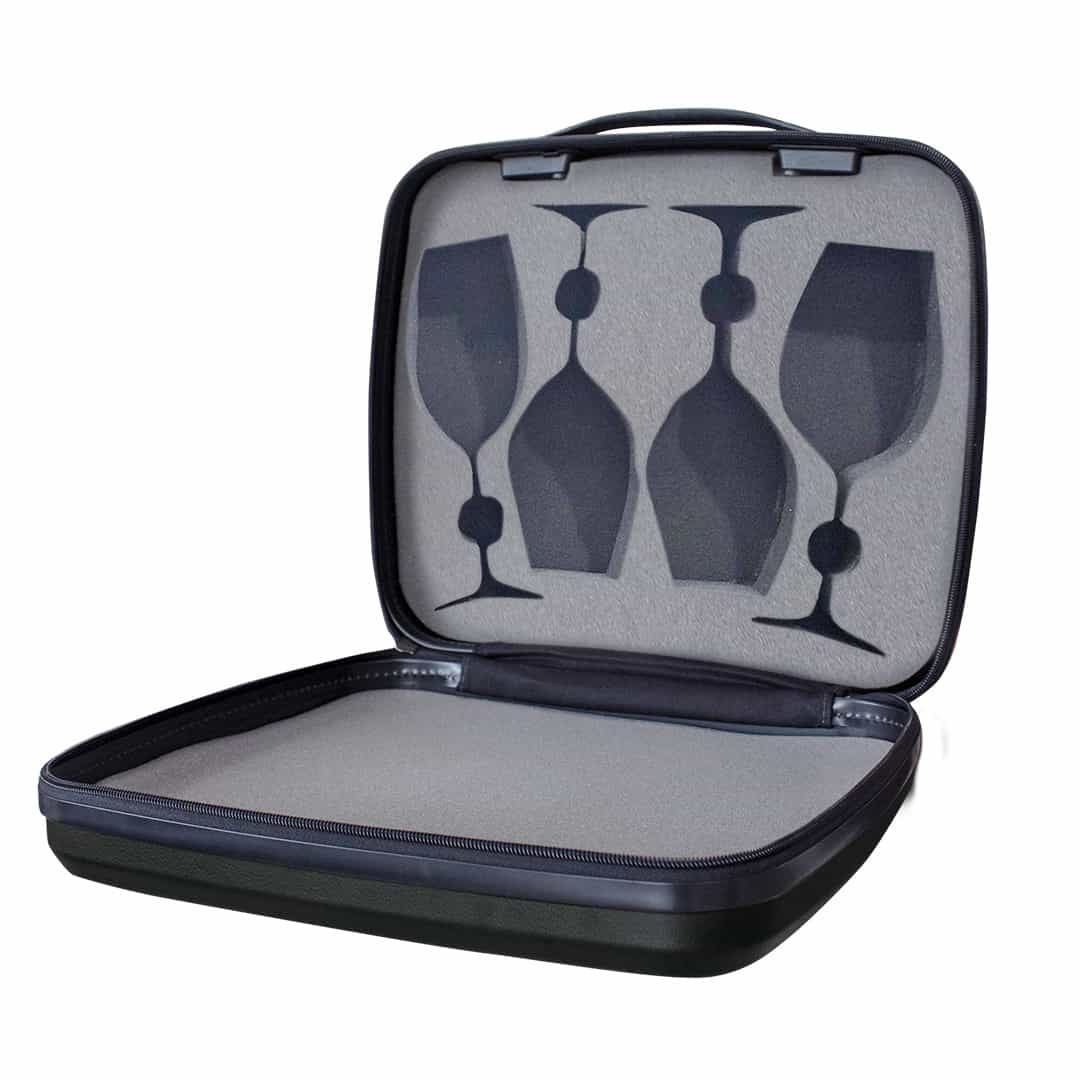 Maletas Porta Taças de Vinho para Viagem Maloa