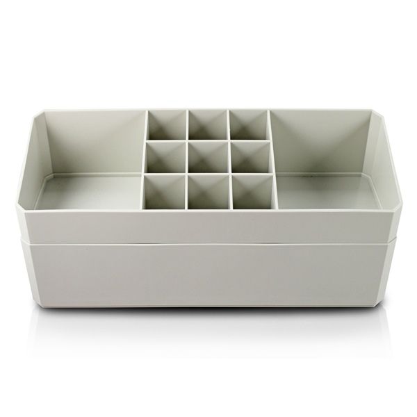 Organizador Multiuso Loft de 2 Peças Cinza Organizador Multiuso Loft de 2 Peças Cinza