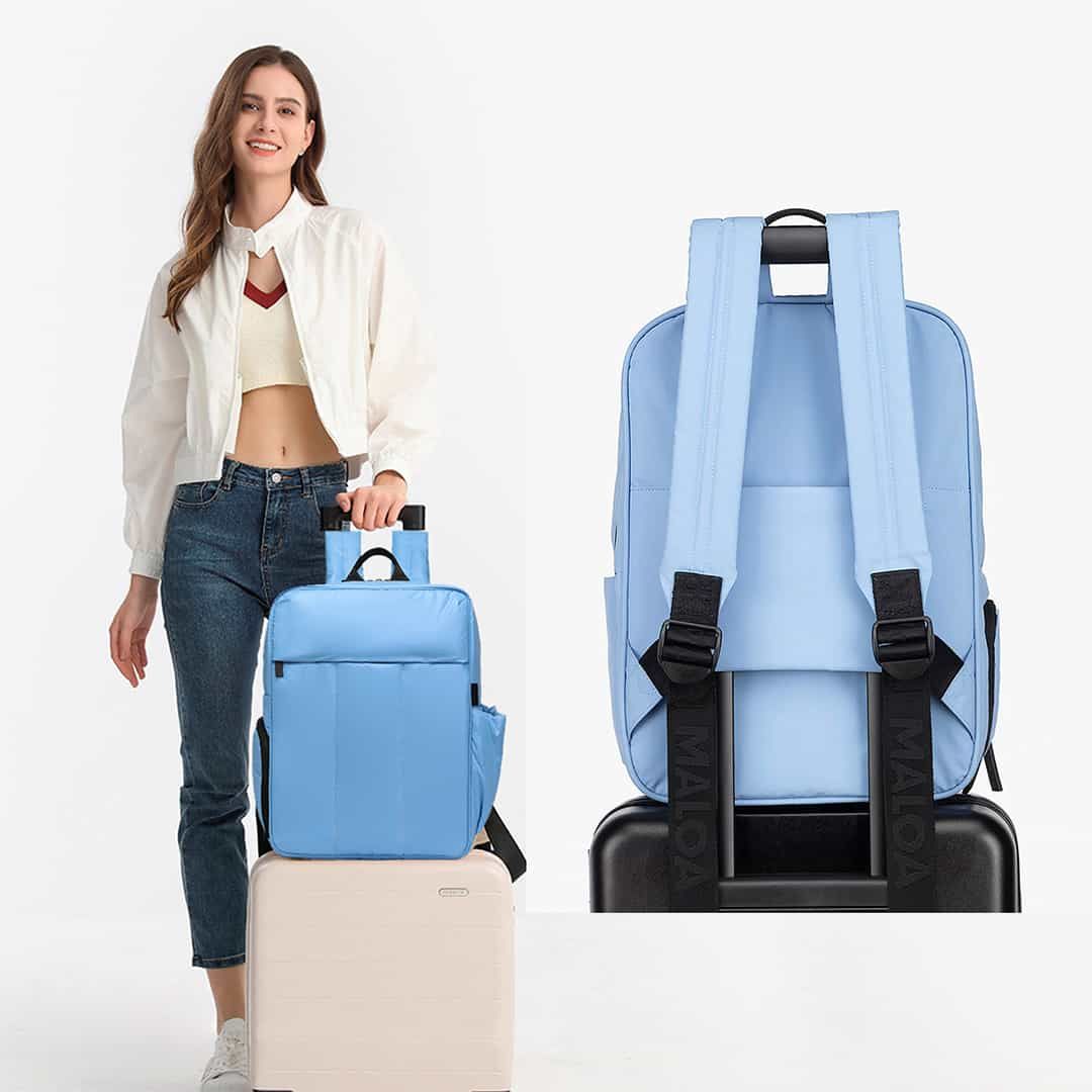 Mochila Confort Bag Laptop Maloa Azul