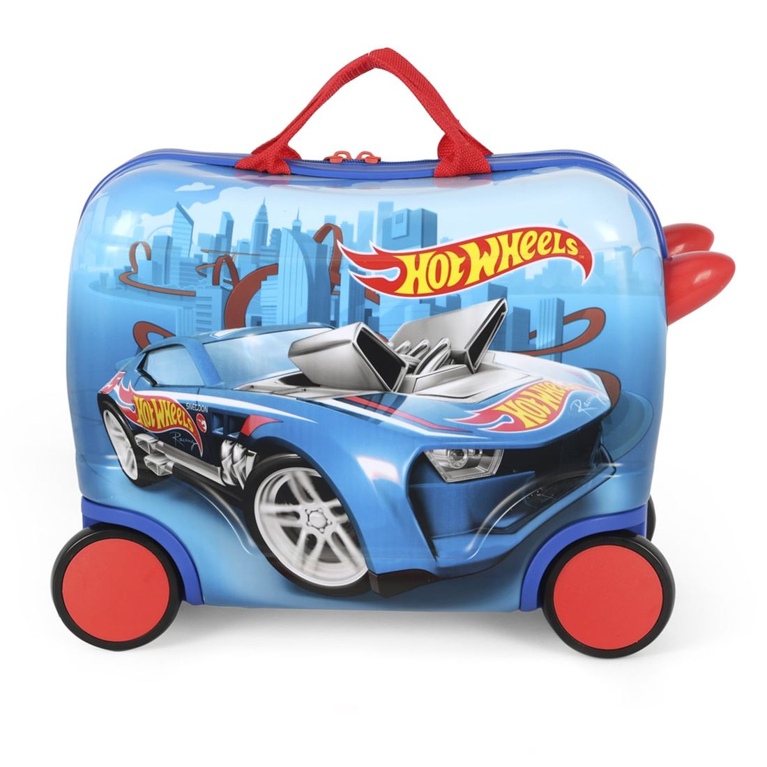 Mala de Viagem Infantil de Bordo em PC Hot Whells Azul Mala de Viagem Infantil de Bordo em PC Hot Whells Azul