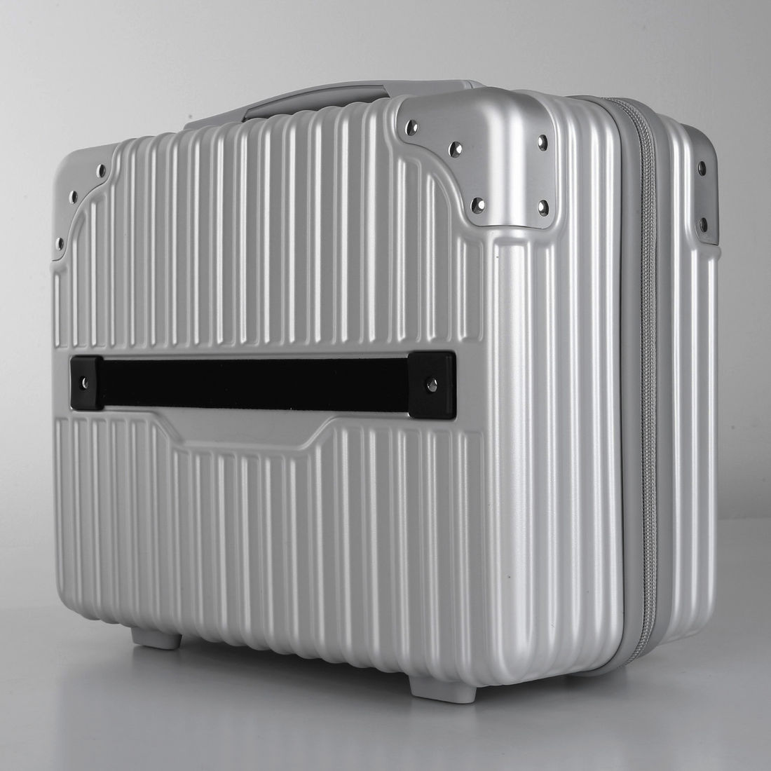 Kit de Viagem com 3 Peças Policarbonato ABS Noruega Maloa Prata