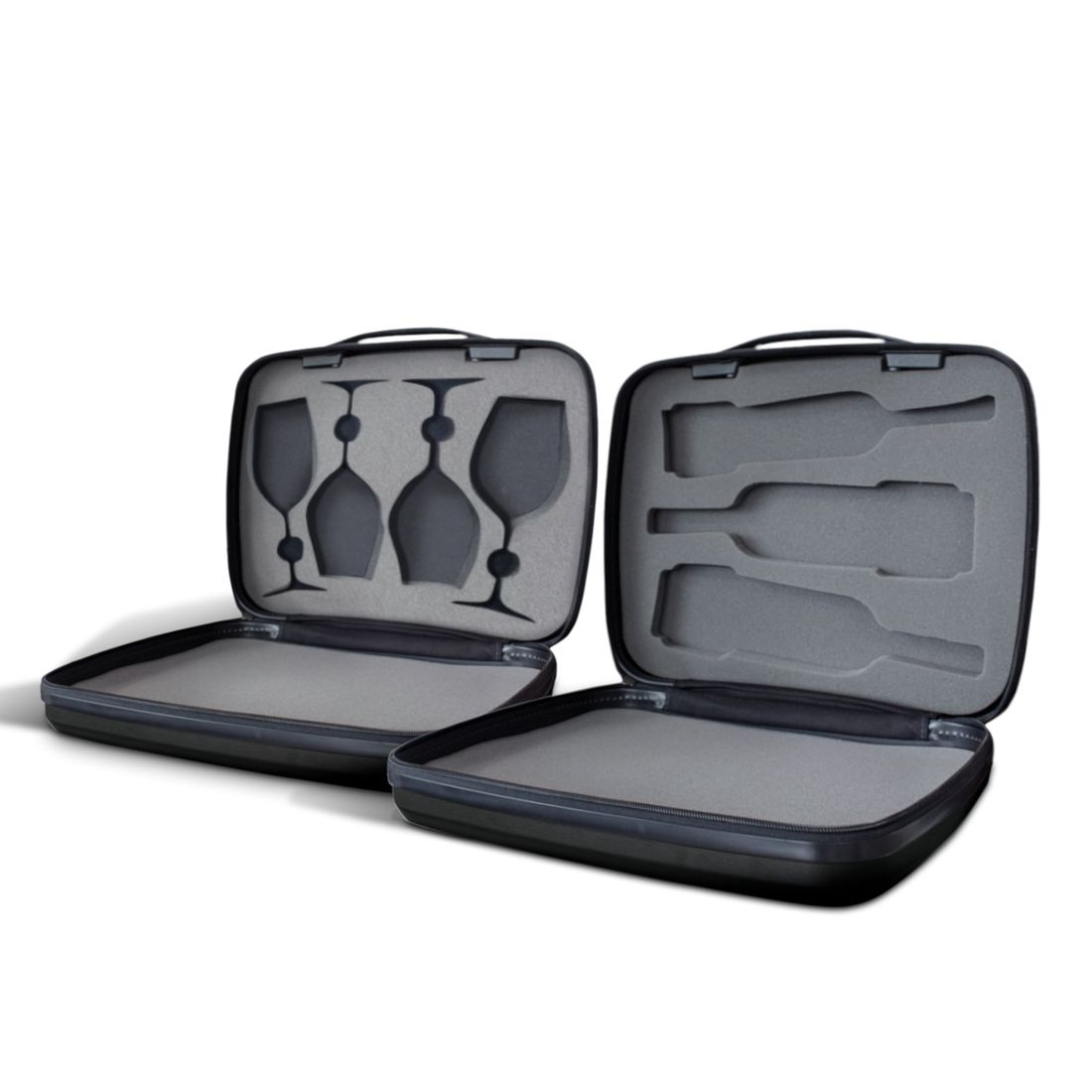 Conjunto Maletas Porta Vinho para Viagem e Maletas Porta Taças de Vinho para Viagem Maloa Conjunto Maletas Porta Vinho para Viagem e Maletas Porta Taças de Vinho para Viagem Maloa