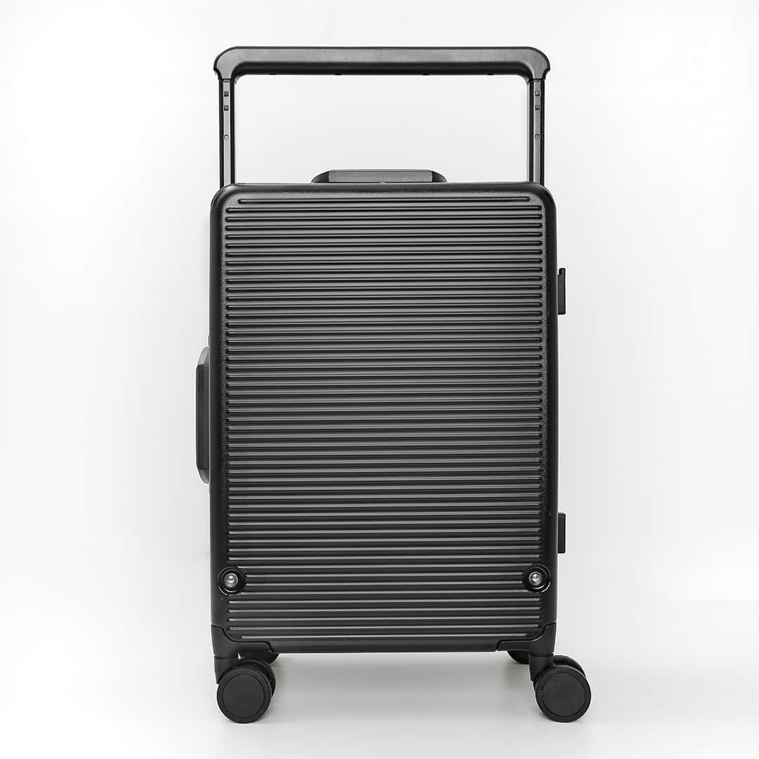 Mala de Viagem Pequena de Bordo 10 kg em Policarbonato Dinamarca Maloa Preto