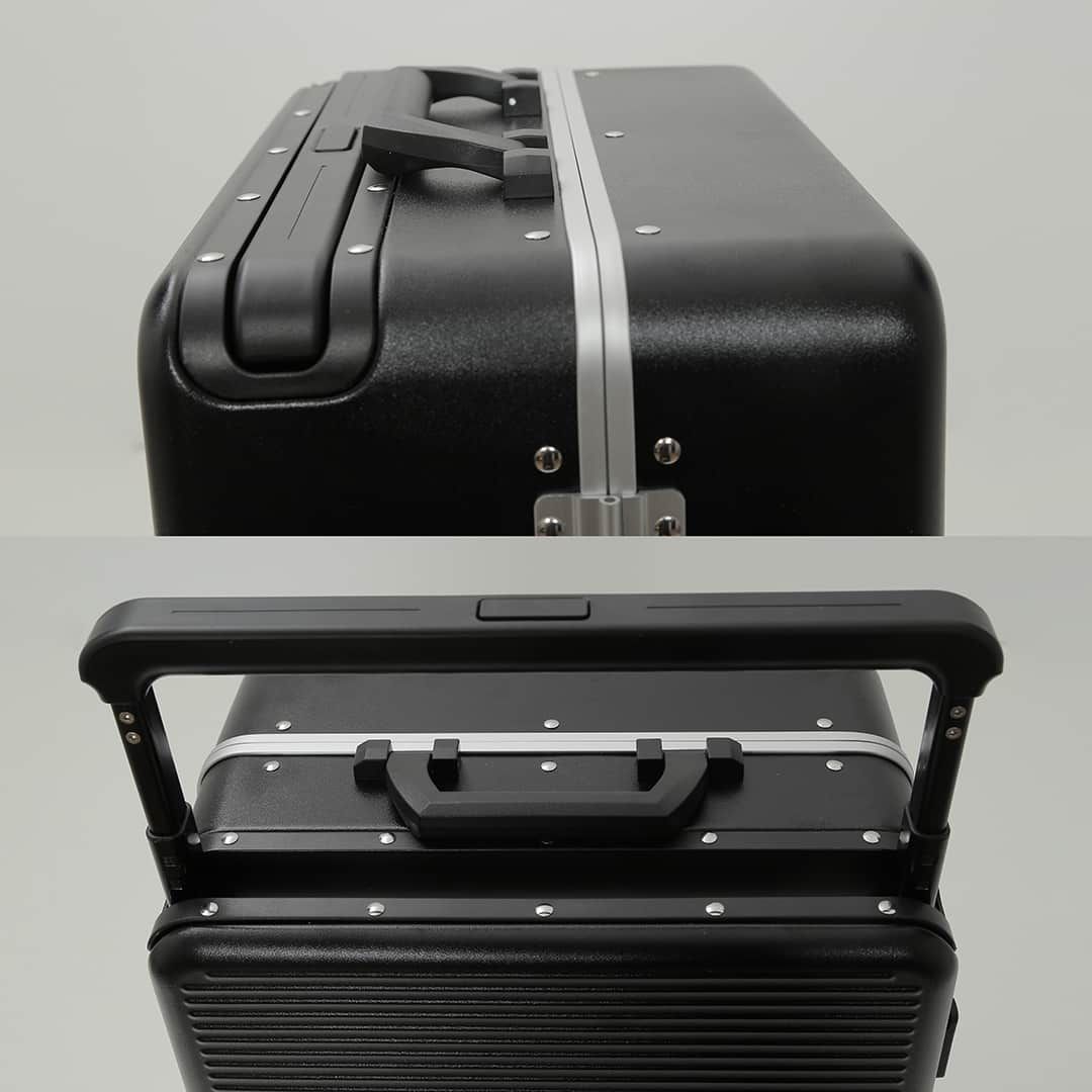 Mala de Viagem Pequena de Bordo 10 kg em Policarbonato Dinamarca Maloa Preto