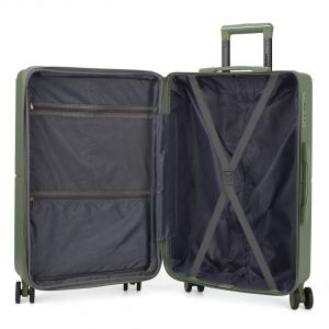 Mala de Viagem Media 23kg com Expansor Katerini Verde Mala de Viagem Media 23kg com Expansor Katerini Verde