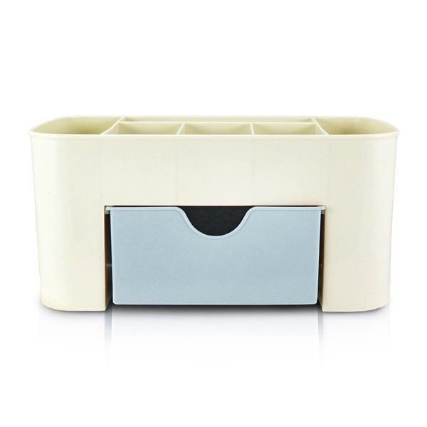 Organizador De Mesa Multifuncional Azul Organizador De Mesa Multifuncional Azul