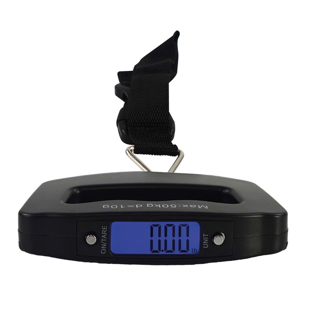 Balança Digital de Mao Portátil para Bagagem Preto Balança Digital de Mao Portátil para Bagagem Preto