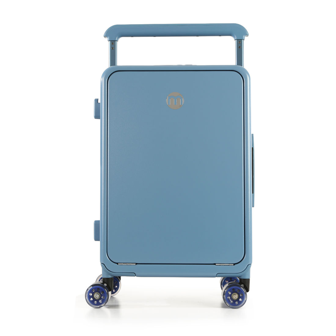 Mala de Viagem Pequena de Bordo 10 kg Policarbonato Chicago Maloa Azul