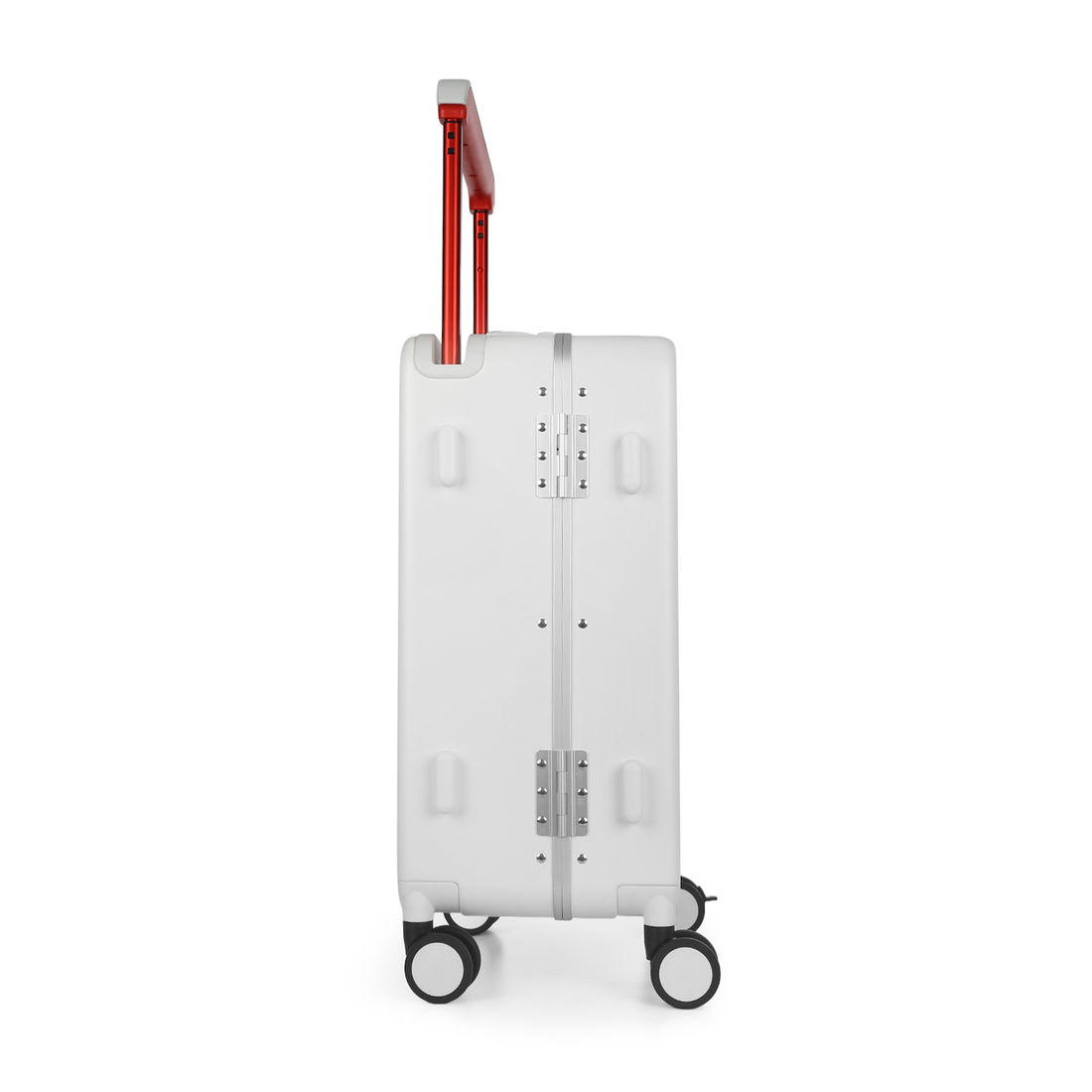 Mala de Viagem Pequena de Bordo 10 kg em Policarbonato Barcelona Maloa Branco Mala de Viagem Pequena de Bordo 10 kg em Policarbonato Barcelona Maloa Branco