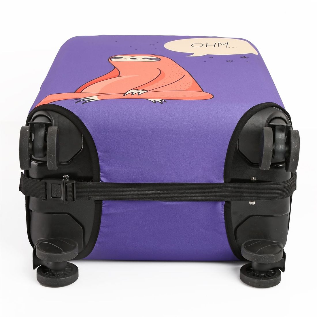 Capa de Mala Maloa Alça Tradicional Preguiça Pensador Roxo Capa de Mala Maloa Alça Tradicional Preguiça Pensador Roxo