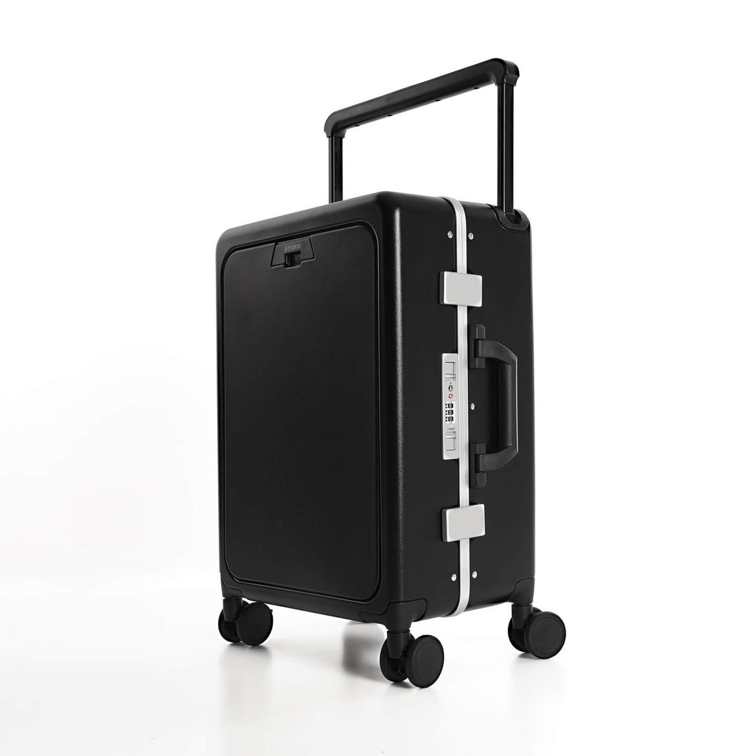 Mala de Viagem Pequena de Bordo 10 kg em Policarbonato Berlim Maloa Preto