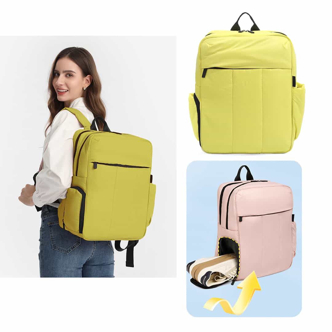 Mochila Confort Bag Laptop Maloa Amarelo