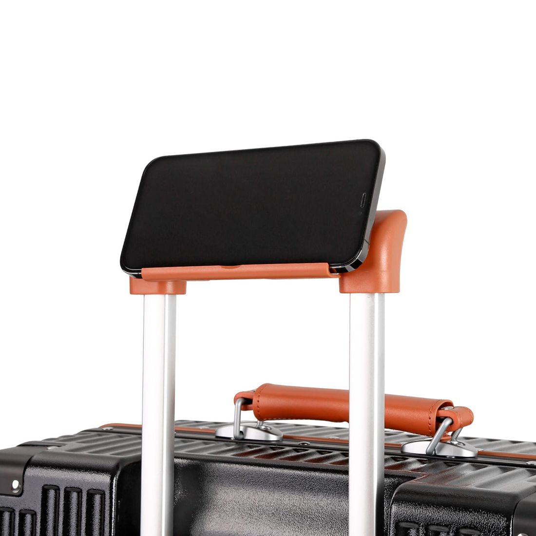 Kit de Mala Pequena de Bordo, Necessaire Confort Preta e Rosa com Mochila Confort Preta e Rosa