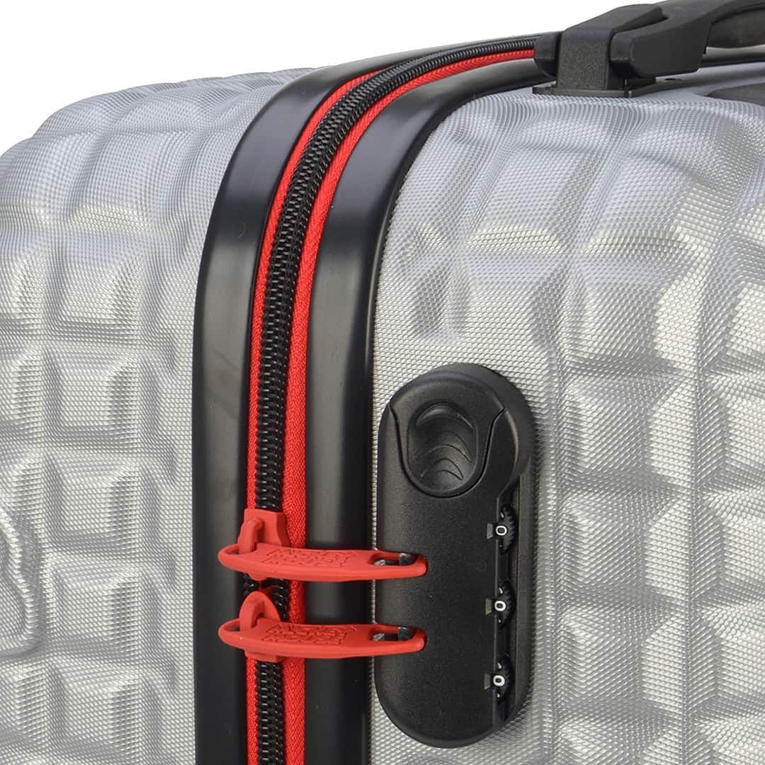 Mala de Viagem Pequena de Bordo 10kg Bordo Mickey Mouse Prata Mala de Viagem Pequena de Bordo 10kg Bordo Mickey Mouse Prata