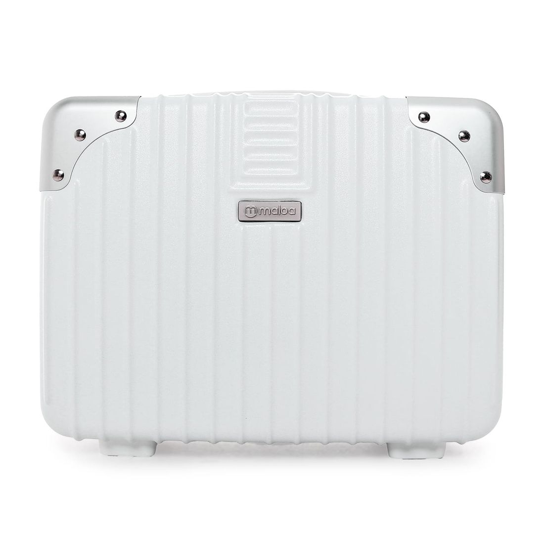 Compre Kit de Malas de Viagem Toronto Branca Media 23kg, Grande 32kg e Frasqueira e Leve 2 Capas Transparentes Cinza