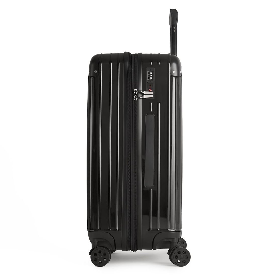 Kit de Mala Media 23 kg e Grande 32 kg, Bolsa Confort Branca e 2 Capa Viajar Faz Bem M e G Preto Kit de Mala Media 23 kg e Grande 32 kg, Bolsa Confort Branca e 2 Capa Viajar Faz Bem M e G Preto