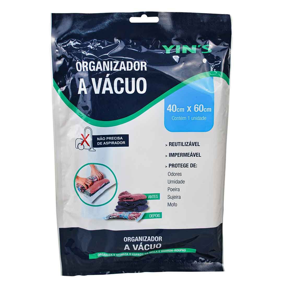 Saco Organizador de Roupa à Vácuo 40 x 60cm Saco Organizador de Roupa à Vácuo 40 x 60cm