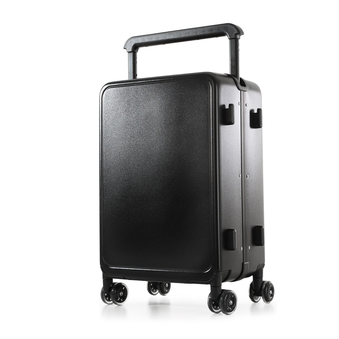 Mala de Viagem Pequena de Bordo 10 kg Policarbonato Chicago Maloa Preto Mala de Viagem Pequena de Bordo 10 kg Policarbonato Chicago Maloa Preto