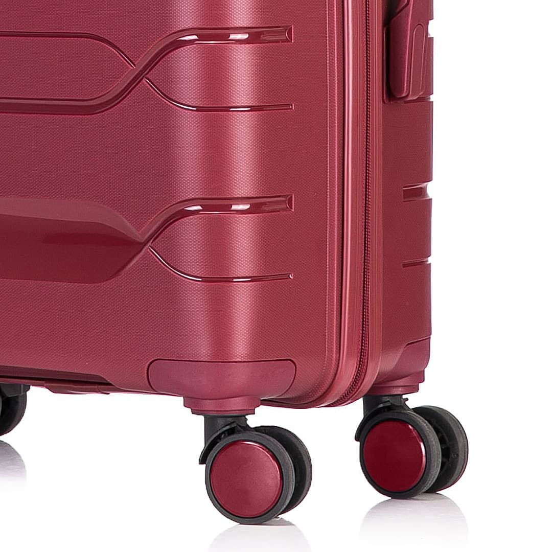 Mala De Viagem Grande 32kg em Polipropileno  Algarve Canela