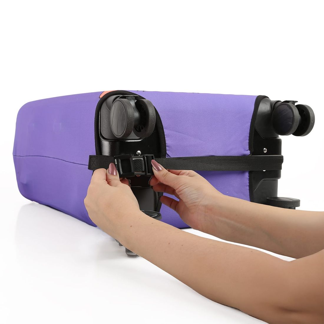 Capa de Mala Maloa Alça Tradicional Preguiça Pensador Roxo Capa de Mala Maloa Alça Tradicional Preguiça Pensador Roxo