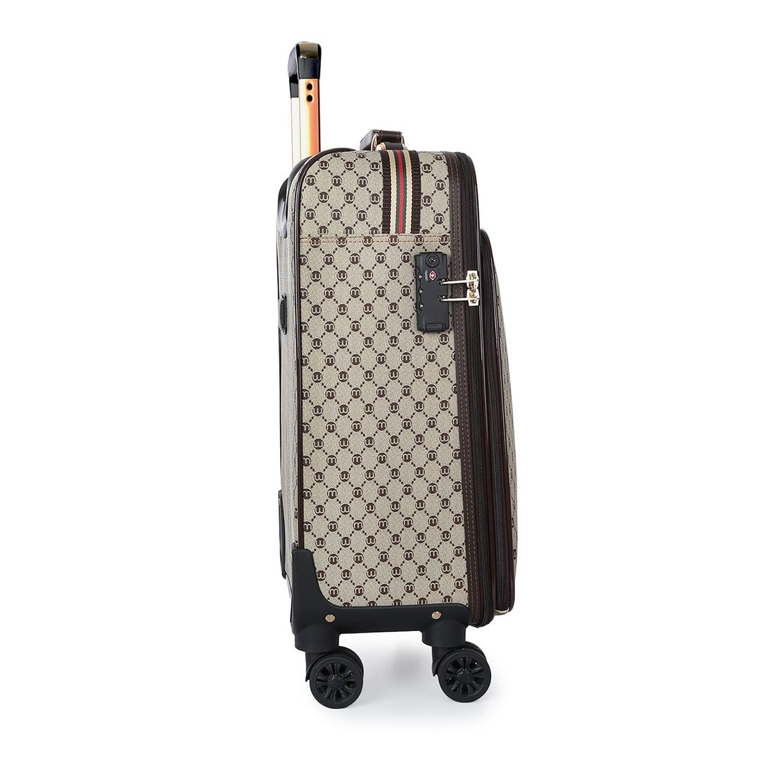 Kit de Malas de Viagem 10kg e 32 kg Amsterdam, Porta Sapato e Kit Organizador Bege