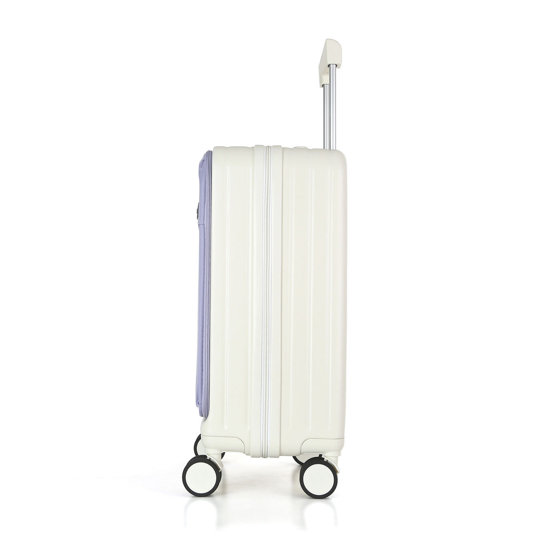 Mala de Viagem Pequena de Bordo 10 kg Policarbonato Cuba Maloa Lilás