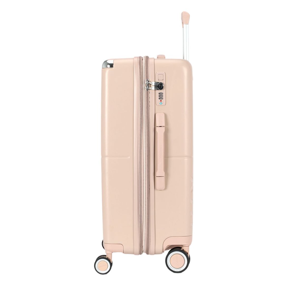 Mala de Viagem Pequena de Bordo 10kg com Expansor Katerini Bege