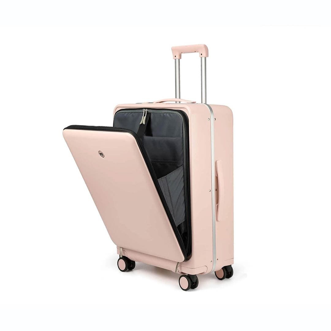 Mala de Viagem Pequena de Bordo 10 kg em Policarbonato Bélgica Maloa Rosa Mala de Viagem Pequena de Bordo 10 kg em Policarbonato Bélgica Maloa Rosa