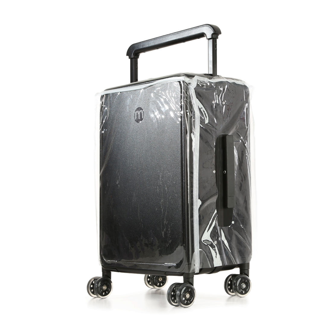 Mala de Viagem Pequena de Bordo 10 kg Policarbonato Chicago Maloa Preto Mala de Viagem Pequena de Bordo 10 kg Policarbonato Chicago Maloa Preto