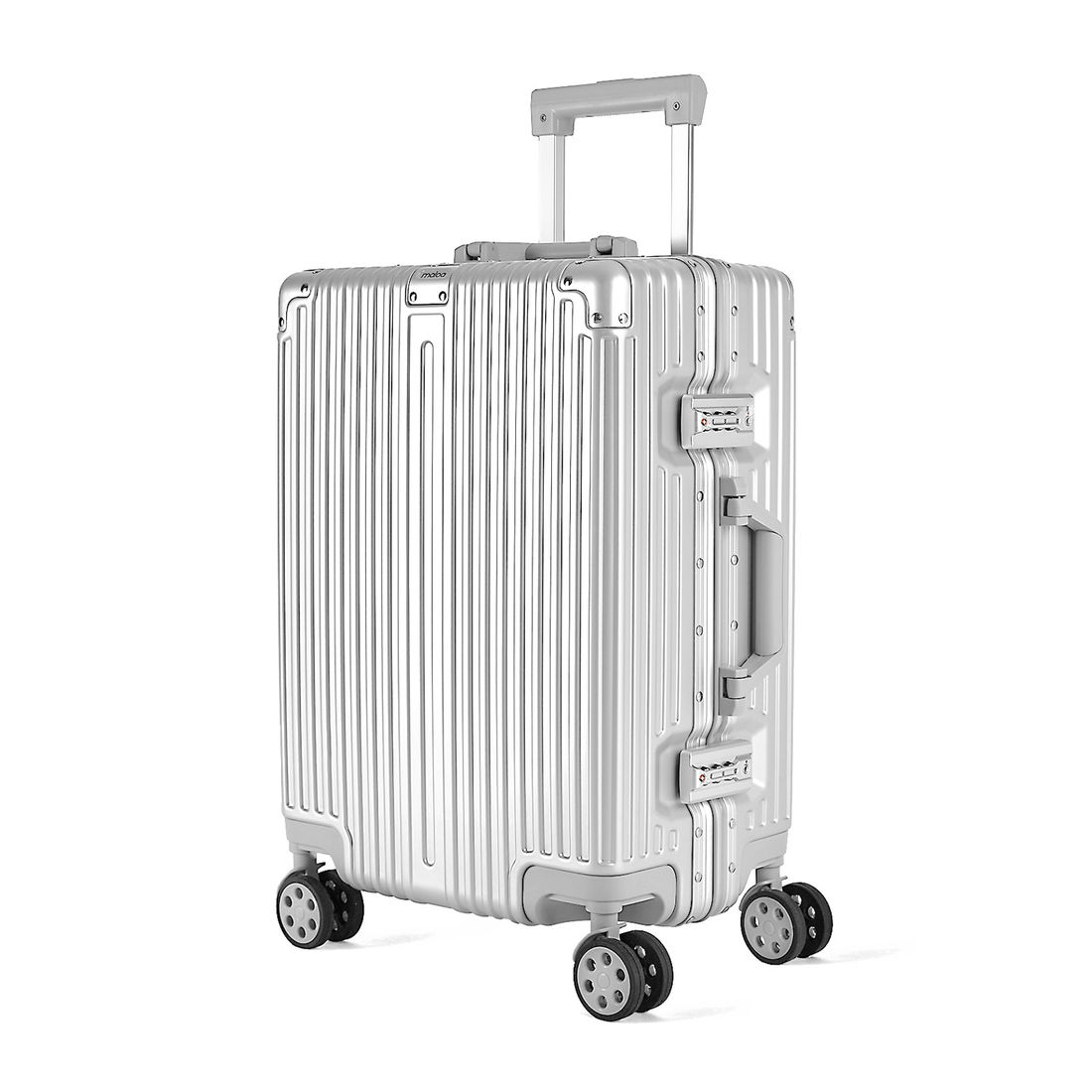 Kit de Viagem com 3 Peças Policarbonato ABS Noruega Maloa Prata