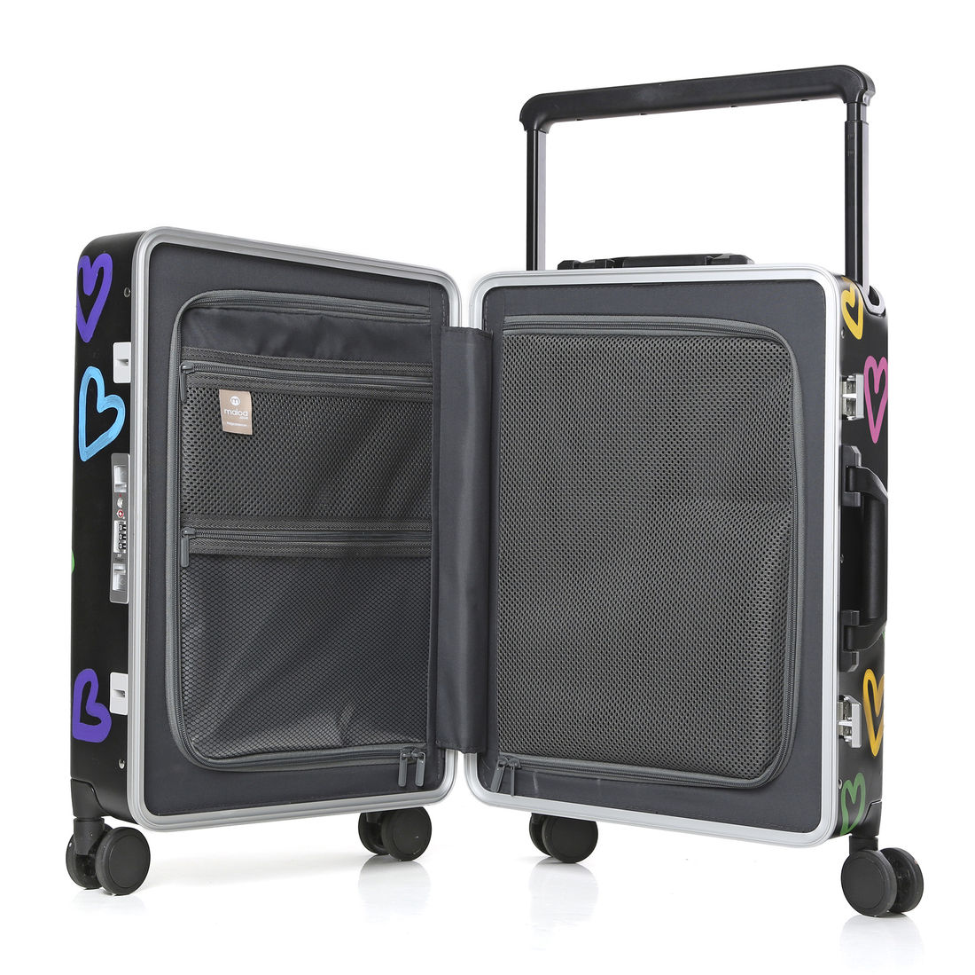 Mala de Viagem Pequena de Bordo 10 kg em Policarbonato Dinamarca Leve Amor Mala de Viagem Pequena de Bordo 10 kg em Policarbonato Dinamarca Leve Amor