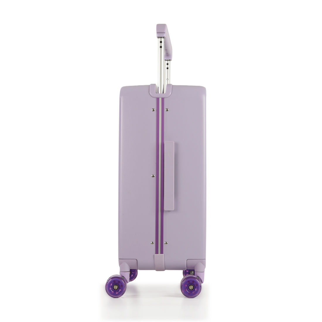 Mala de Viagem Pequena de Bordo 10 kg Policarbonato Chicago Maloa Lilás