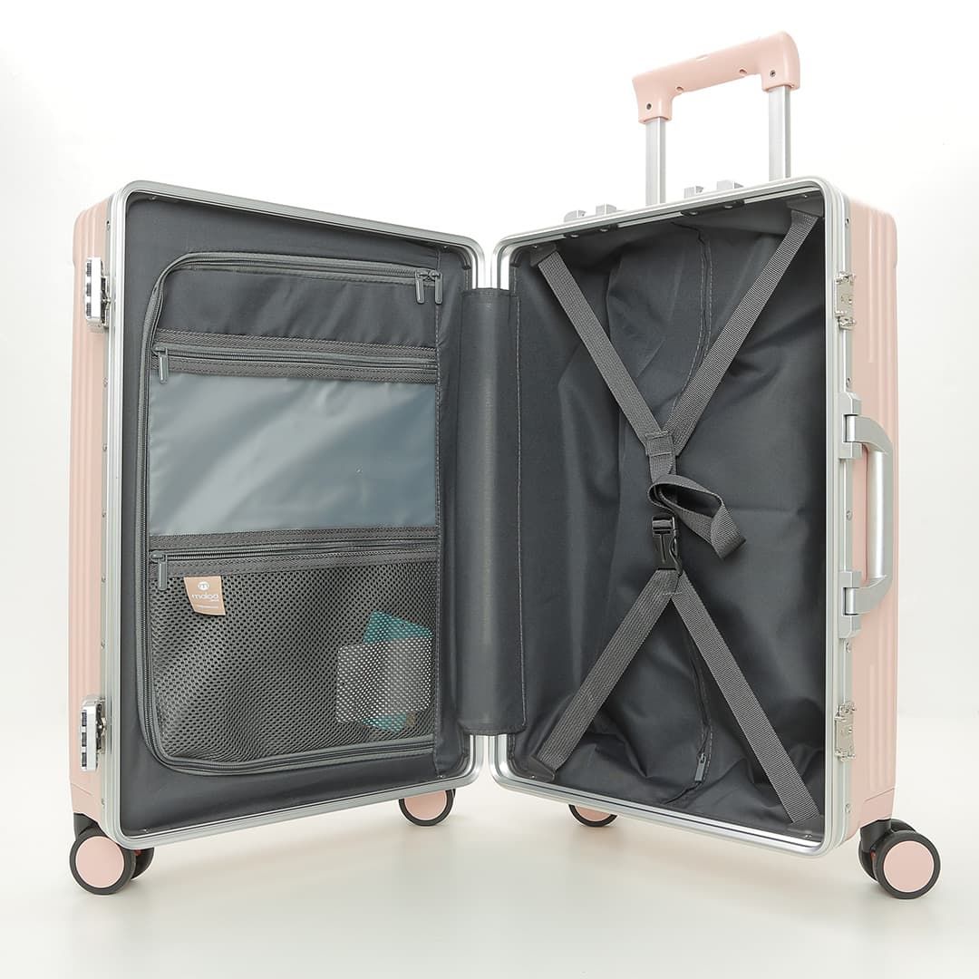 Mala de Viagem Pequena de Bordo 10 kg Policarbonato Suécia Rosa Mala de Viagem Pequena de Bordo 10 kg Policarbonato Suécia Rosa